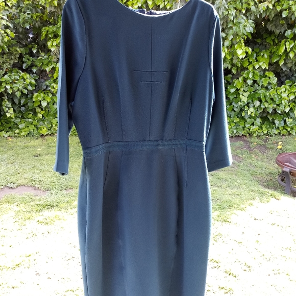 Eva Mendes Dress Dark Teal - Picture 1 of 4